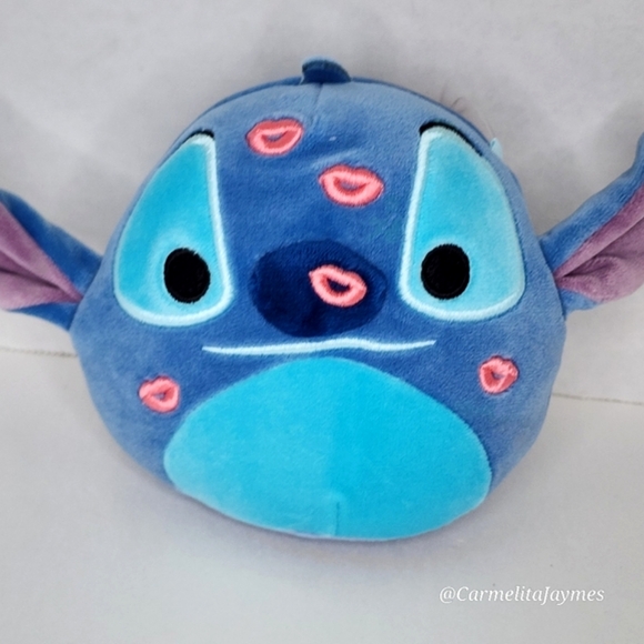 Squishmallows | Toys | Stitch 5 Disneys Stitch W Kisses Valentine 225 ...